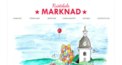 Desktop Screenshot of kristdalamarknad.se